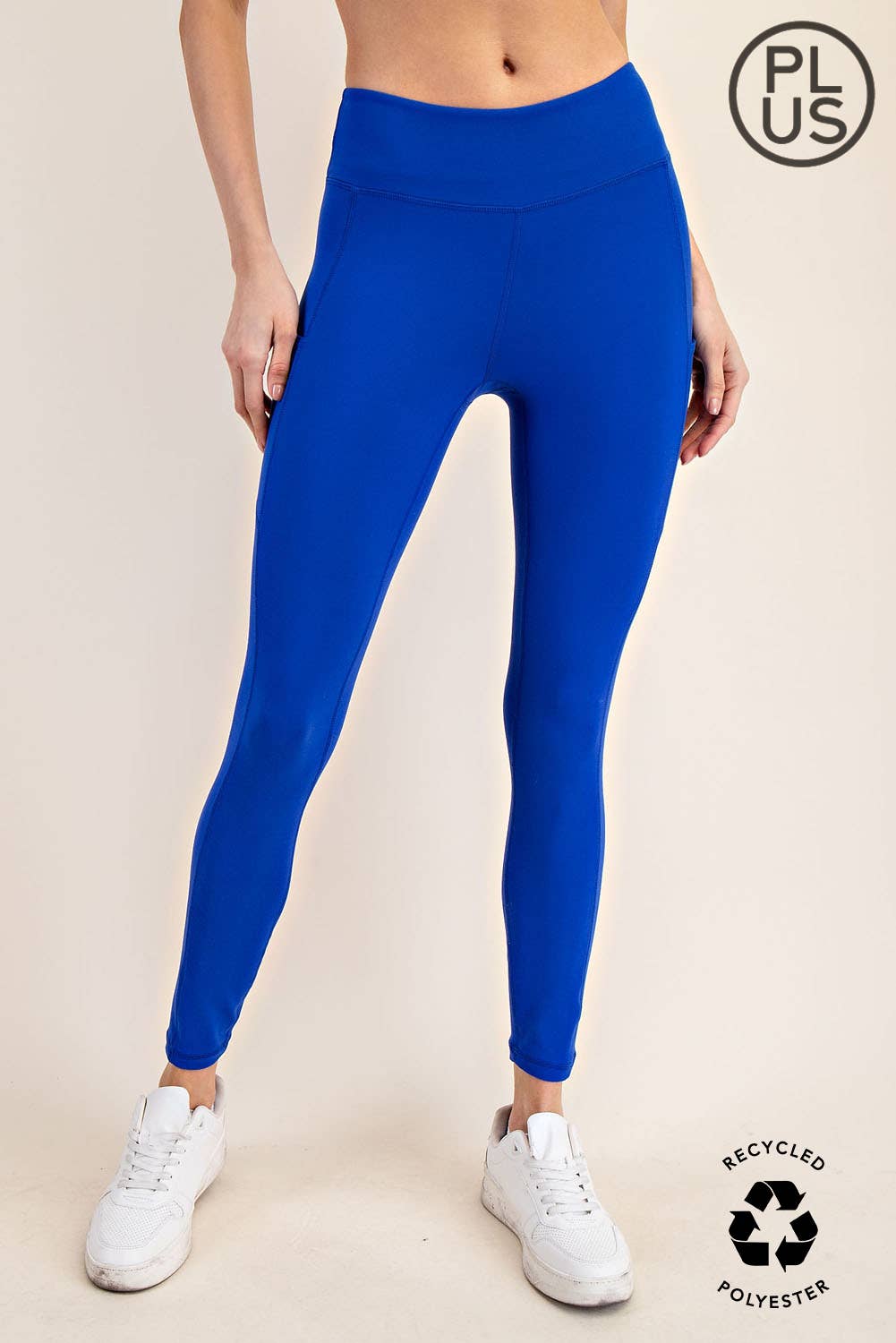 Butter Soft High Waist Full-Length Leggings with Pockets – Plus