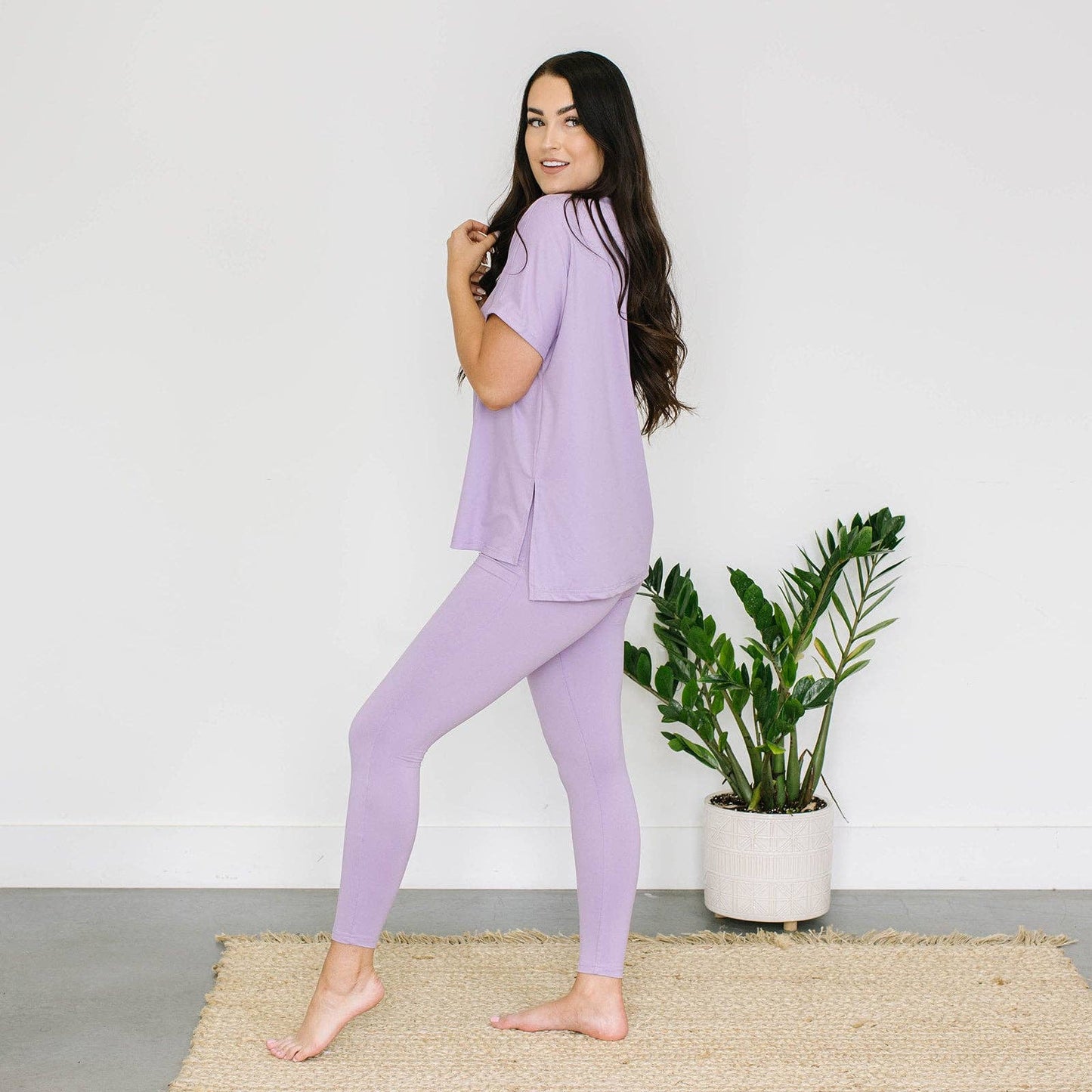 Quinn Loungewear Set - Lilac