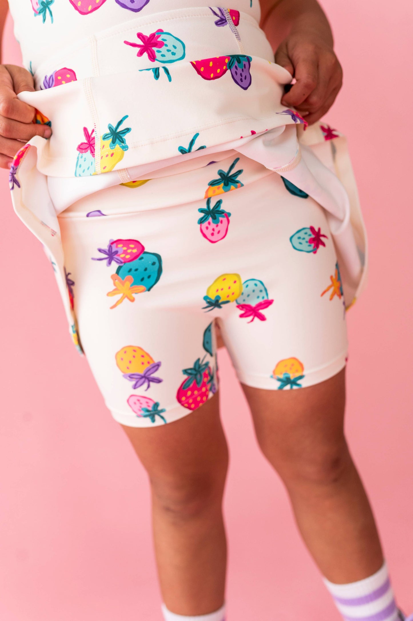 Sugar Berry | Twisty Back Active Dress (with shorts!) - COMING SOON!