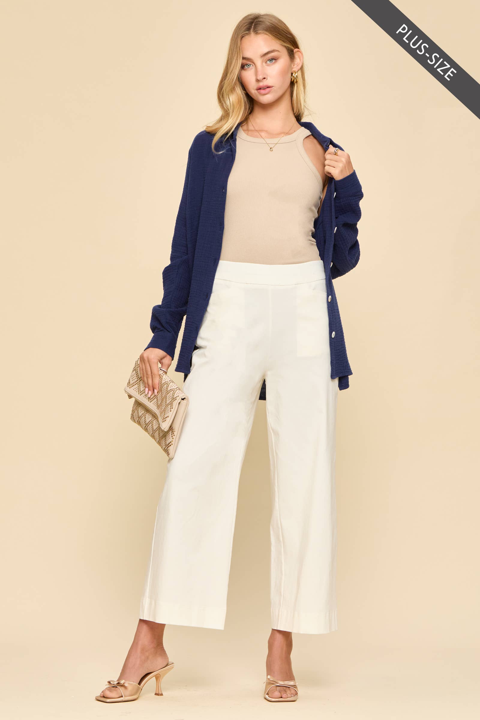 Everyday Only Pair Wide Leg Pants - Plus