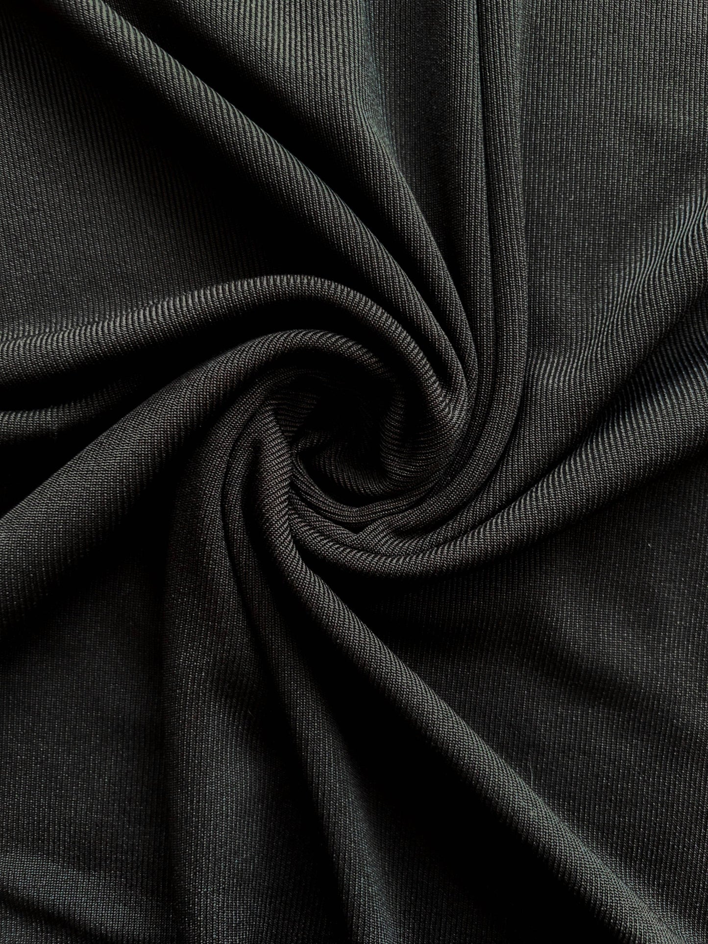 Classic Ribbed V-Neck Dress with Side Slit