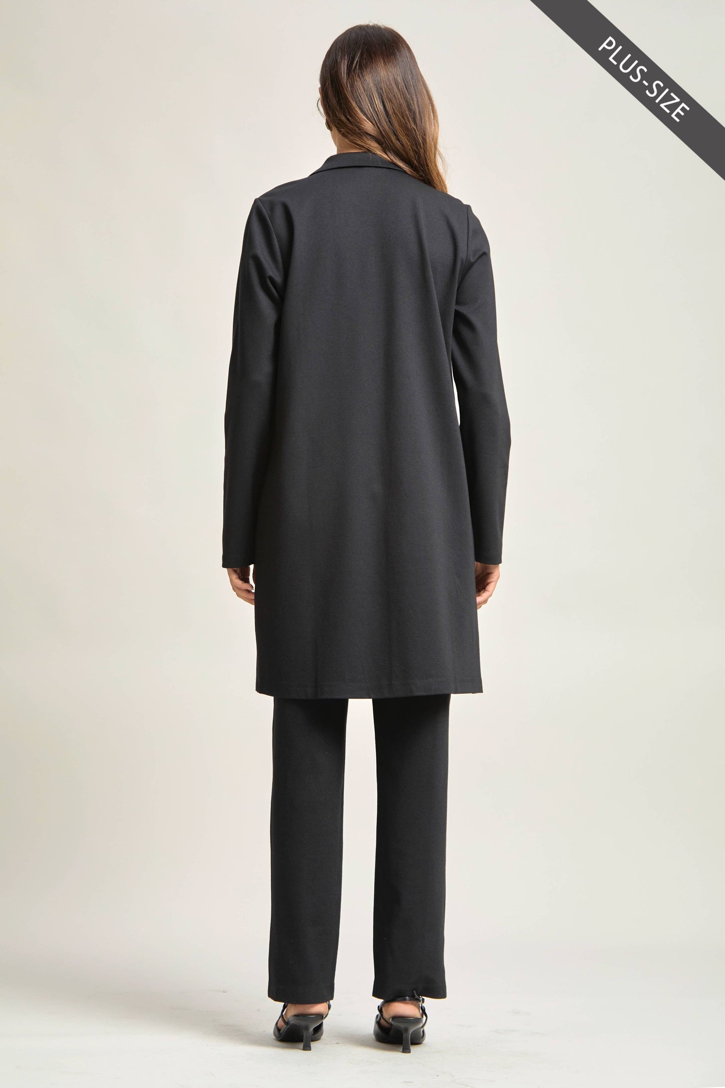 PLUS SIZE Magic Chic Midi Jacket