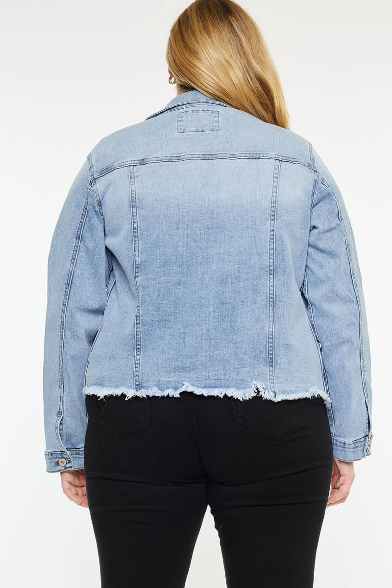 Plus Zoey Denim Jacket
