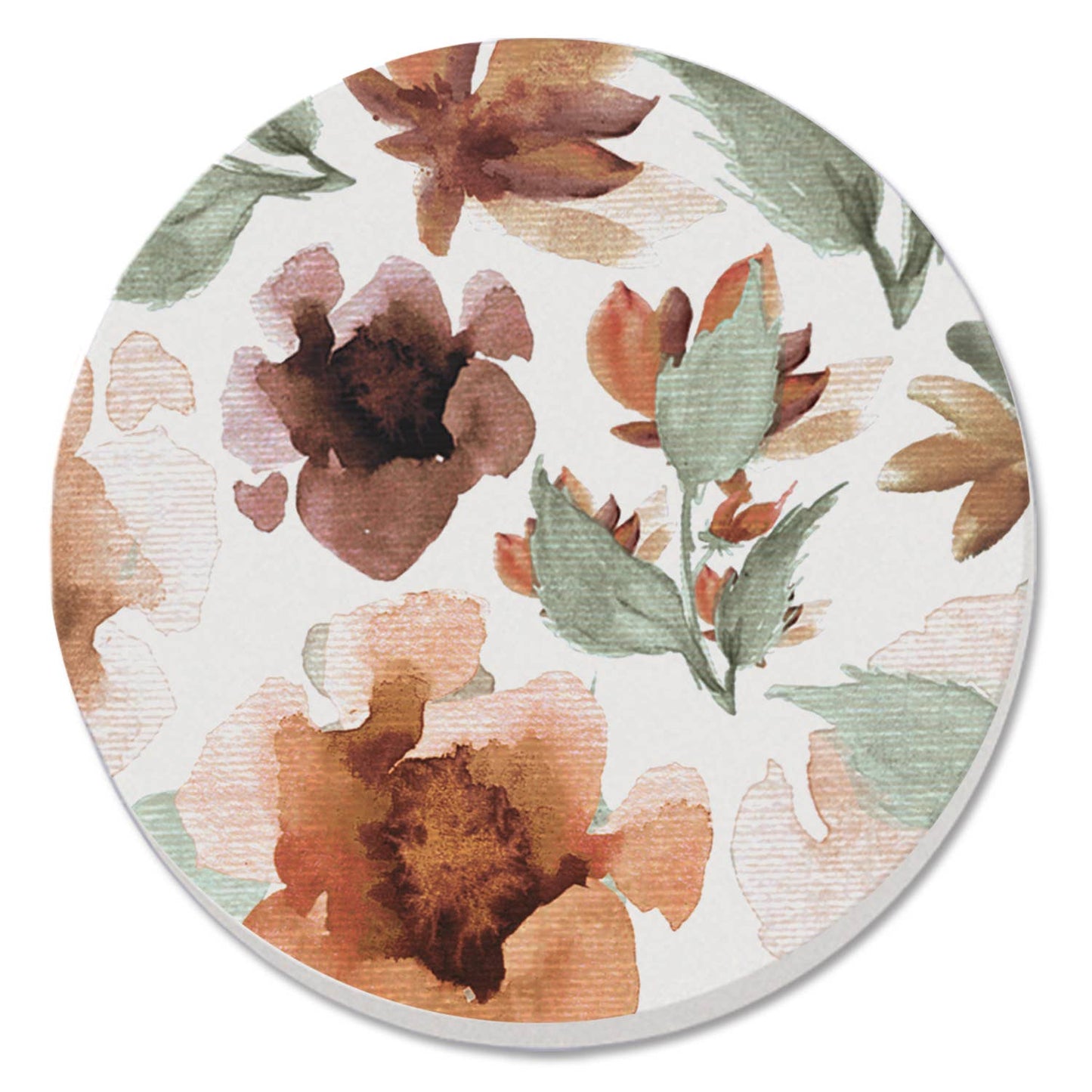 Autumn Cork Backed Coasters – 4" x 4" Drink Coasters for Stylish Surface Protection