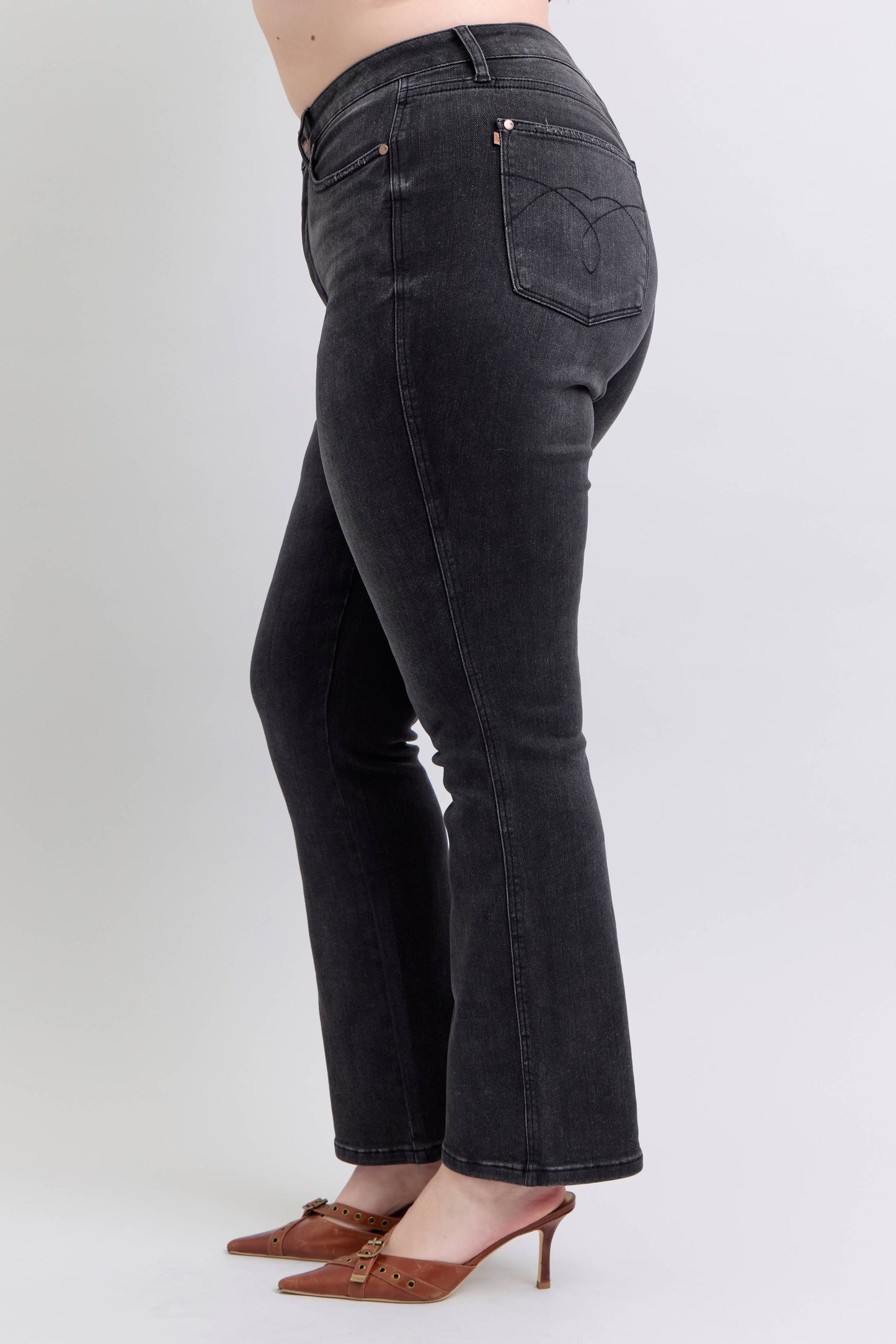 Judy Blue Plus Size High Waisted Tummy Control Bootcut Jeans