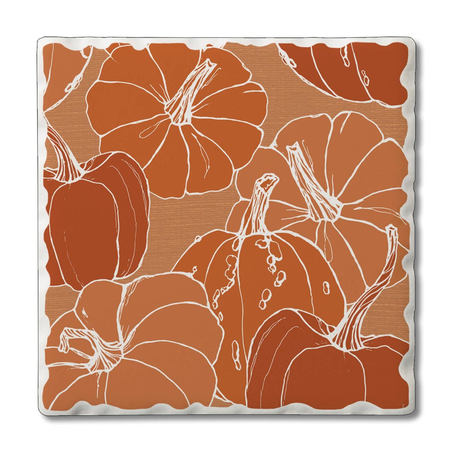 Autumn Cork Backed Coasters – 4" x 4" Drink Coasters for Stylish Surface Protection