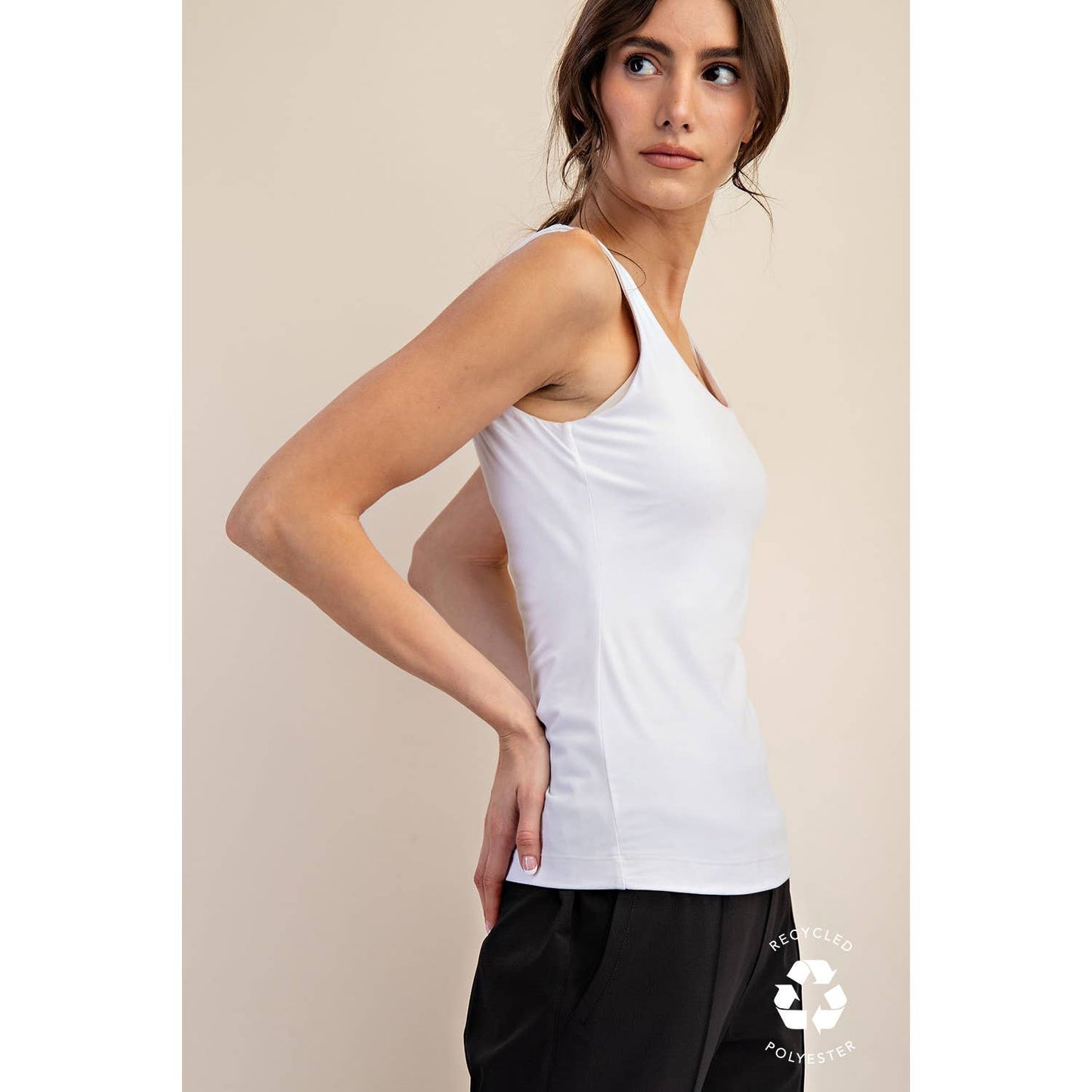 Butter Soft Round Neck Tank Top – Plus/Curvy