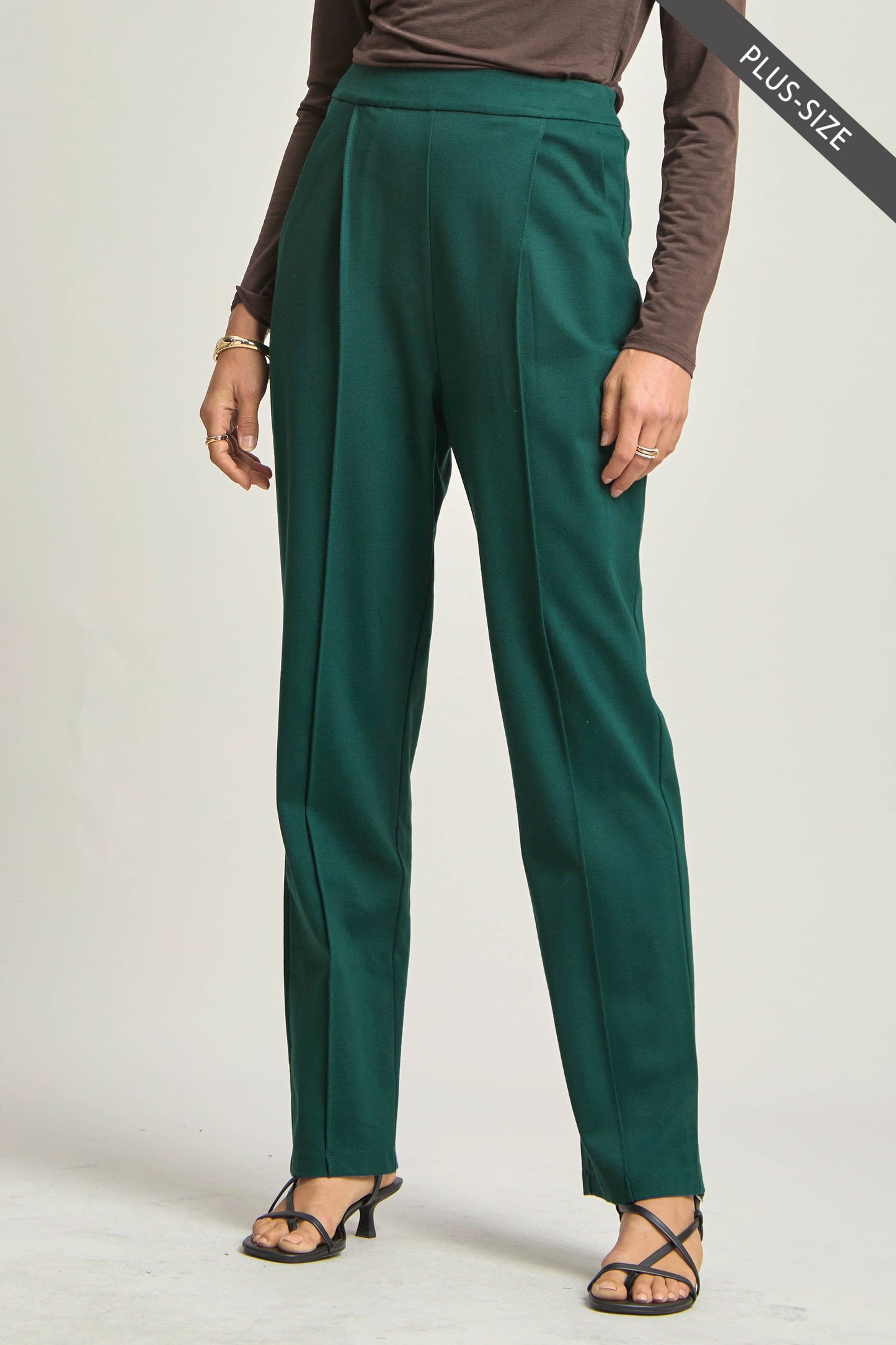 PLUS SIZE Magic High-Rise Barrel Pants