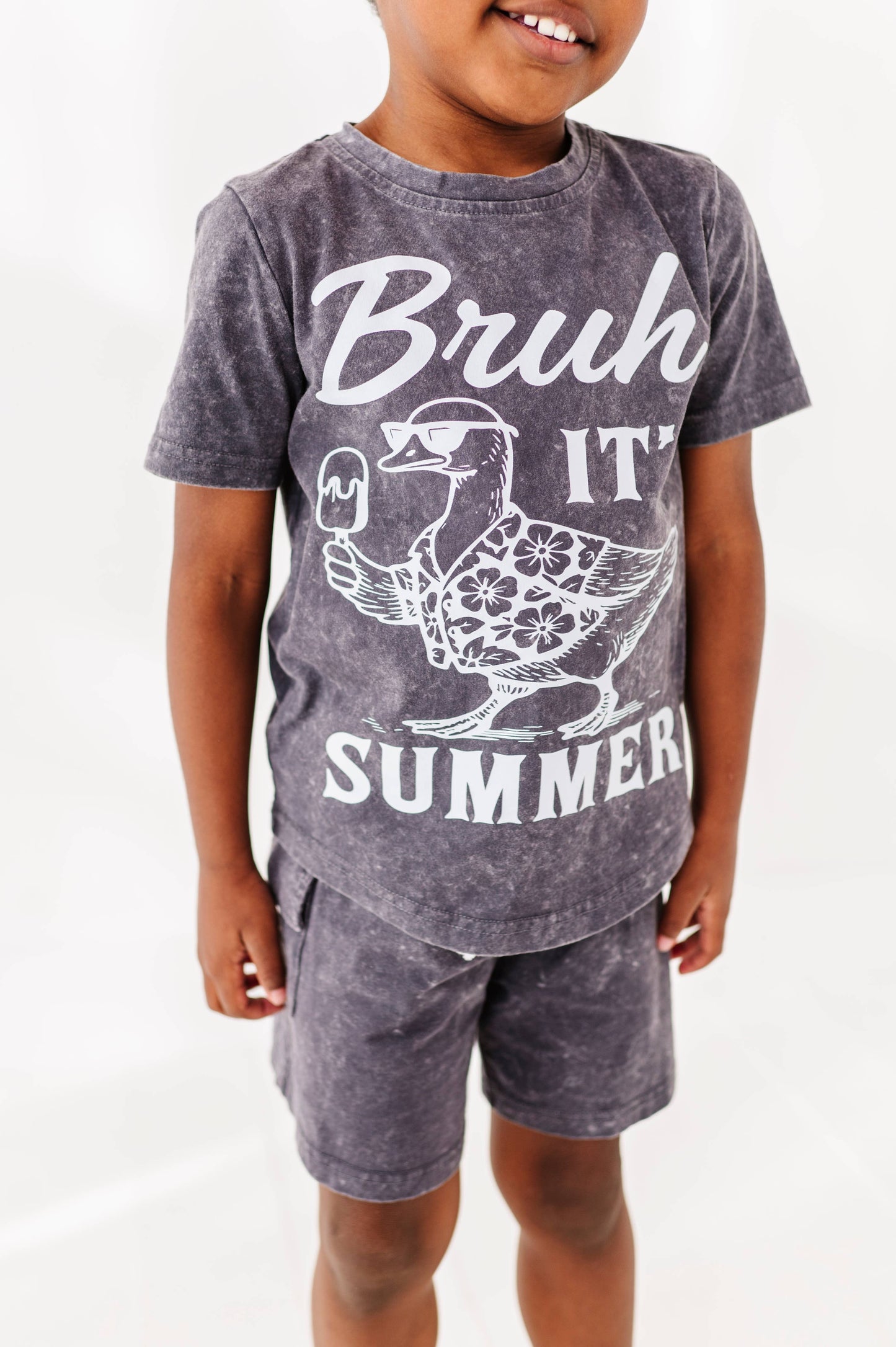 Bruh It's Summer | Charcoal Graphic Tee - COMING SOON!