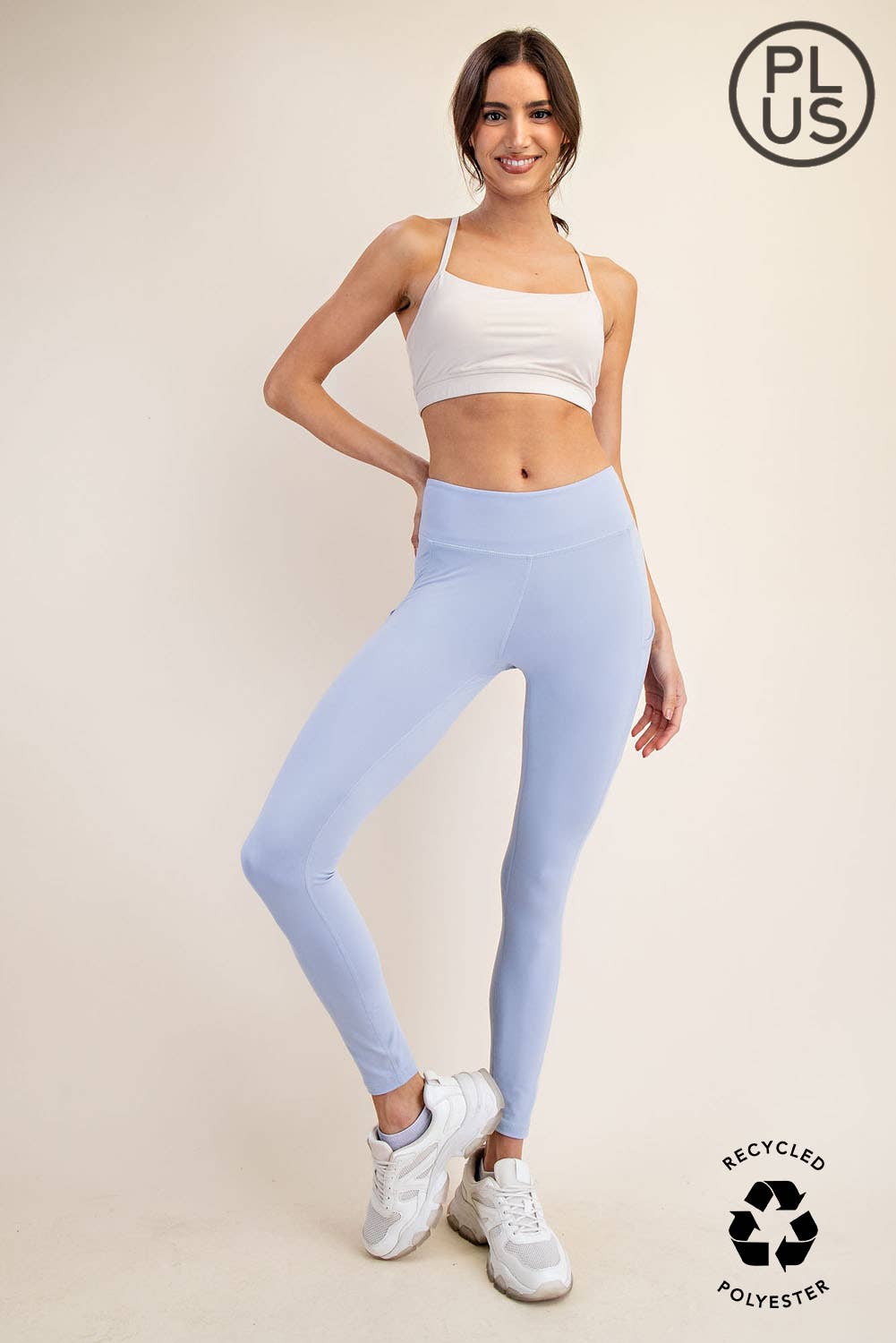 Butter Soft High Waist Full-Length Leggings with Pockets – Plus