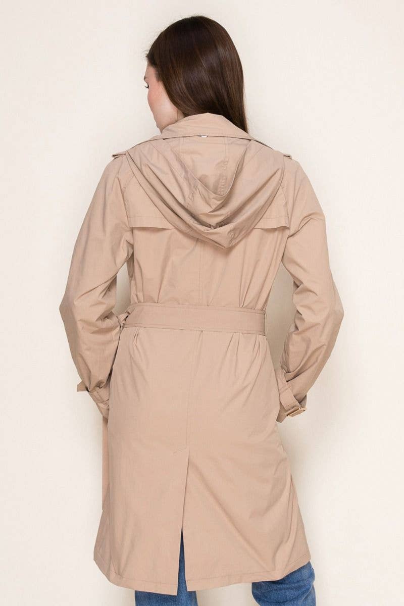 Long Sleeve Knit Belted Jacket with Pockets | Lightweight Layering Essential