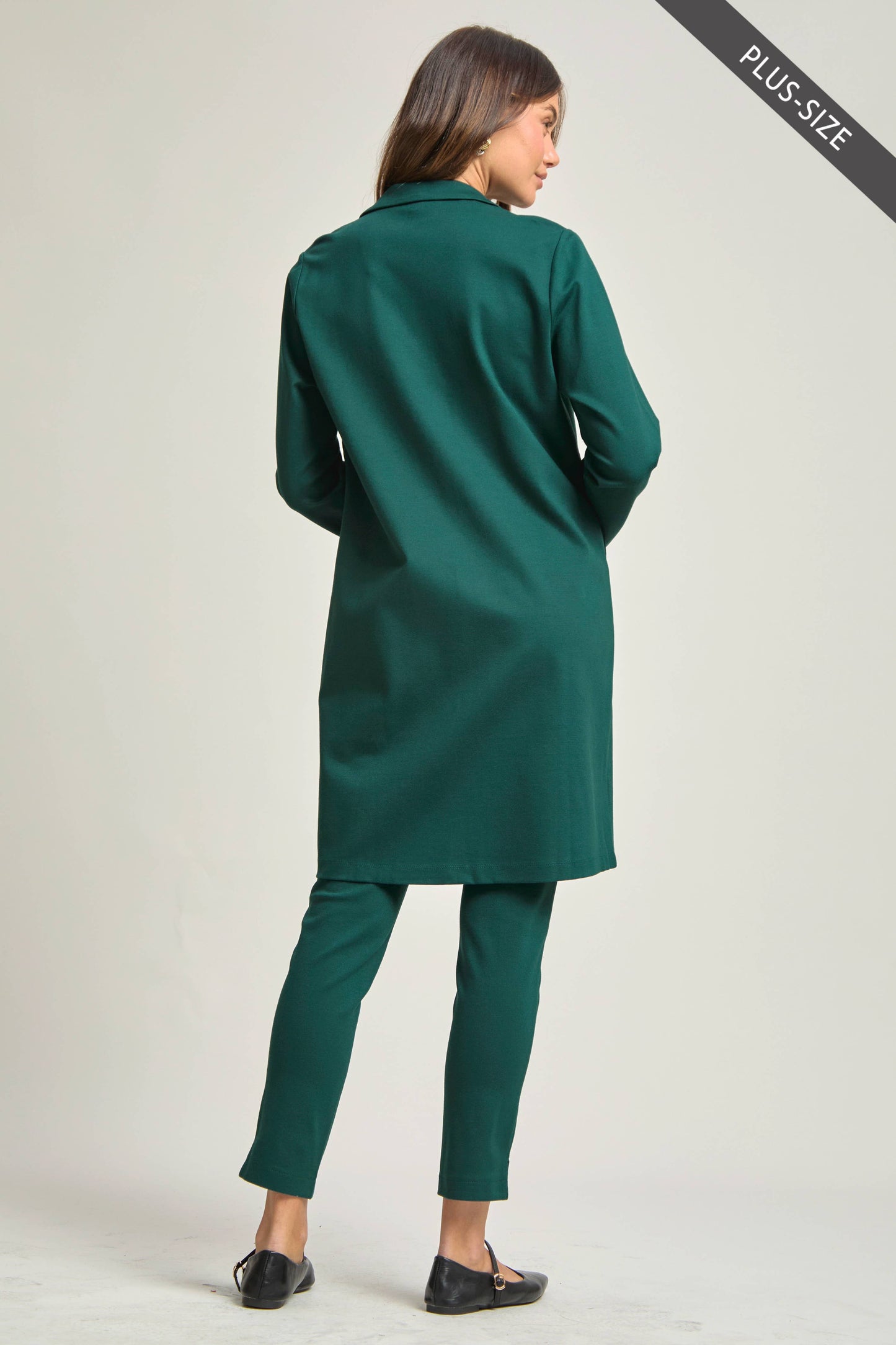 PLUS SIZE Magic Chic Midi Jacket