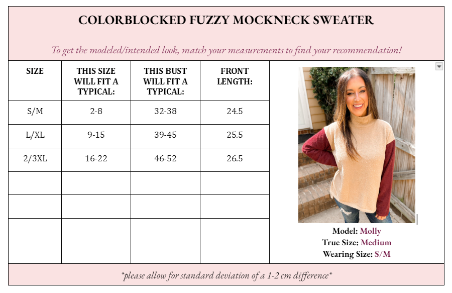 Plush Mockneck Sweater with High-Low Hem
