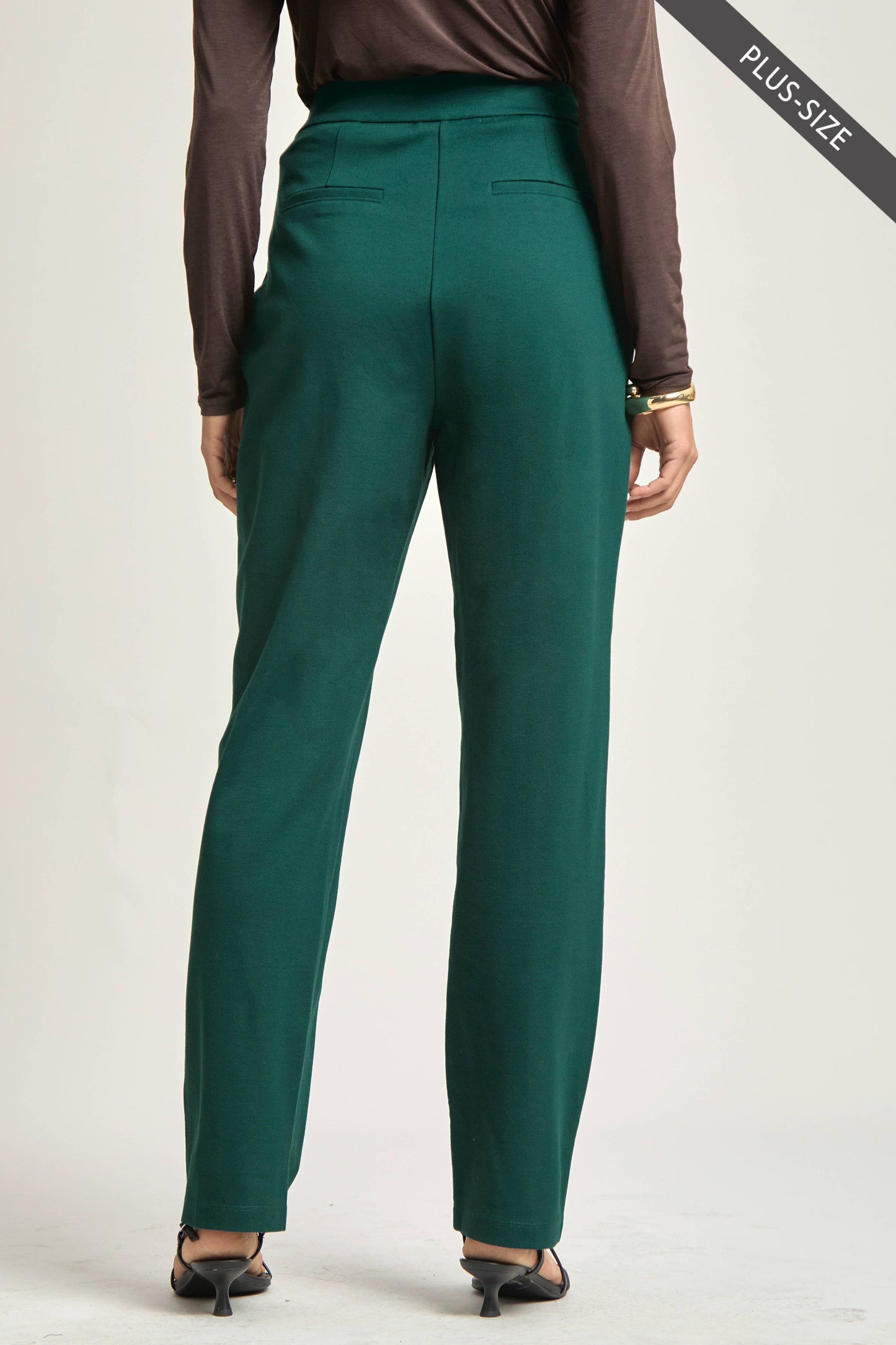 PLUS SIZE Magic High-Rise Barrel Pants