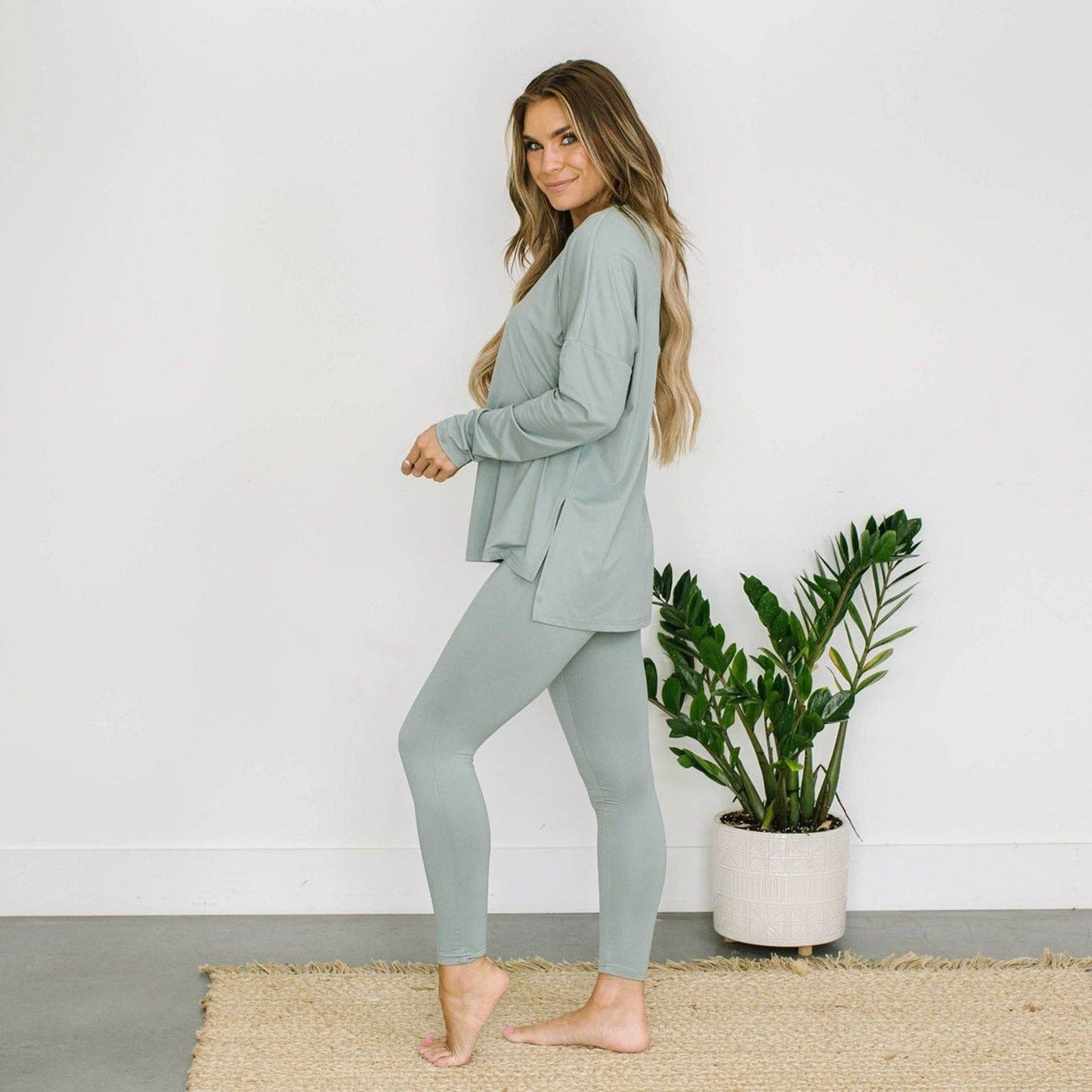 Elliot Lounge Set - Seafoam