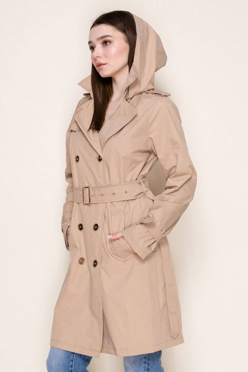 Long Sleeve Knit Belted Jacket with Pockets | Lightweight Layering Essential