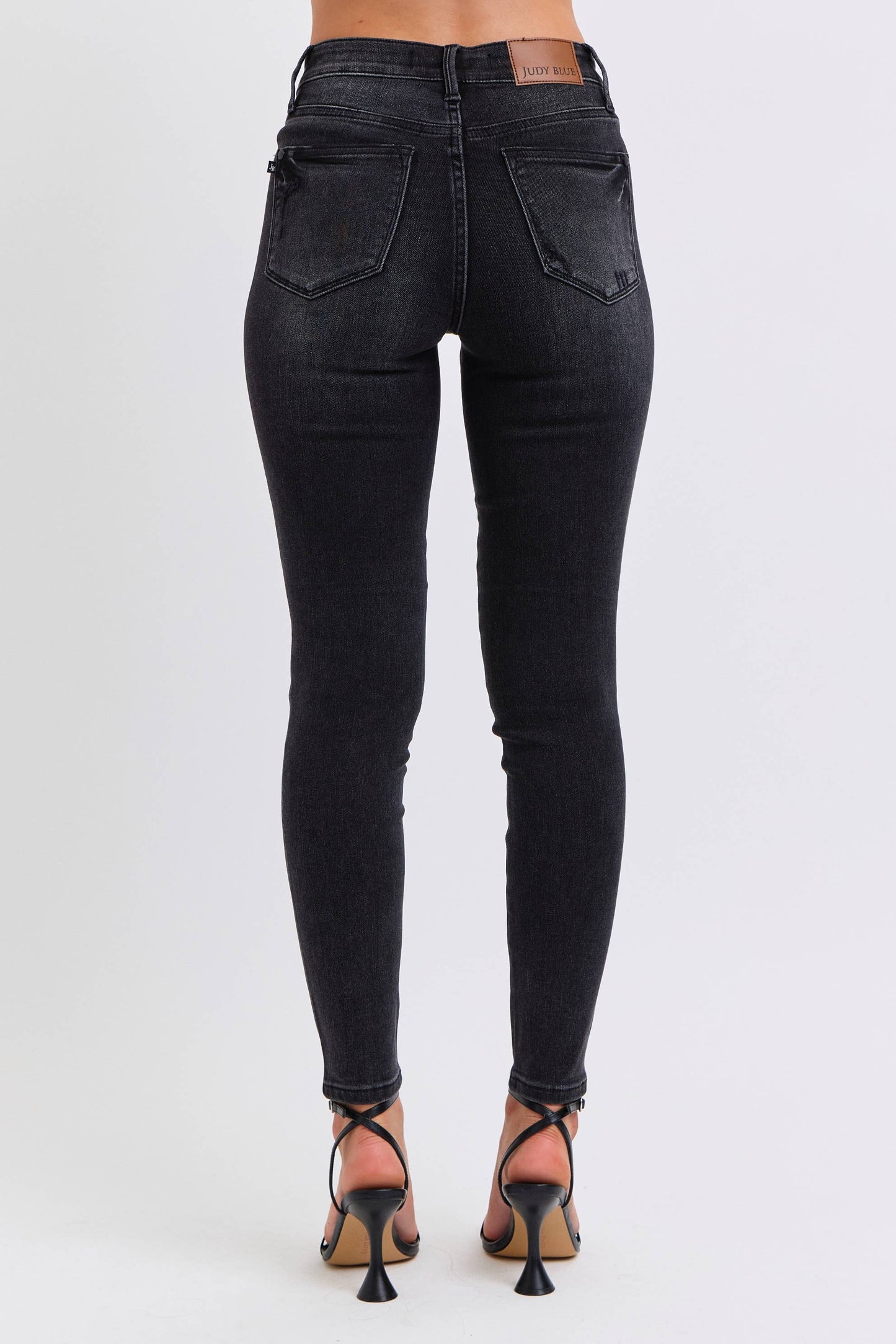 MR Tummy Control Skinny Jeans by Judy Blue – Ankle Length