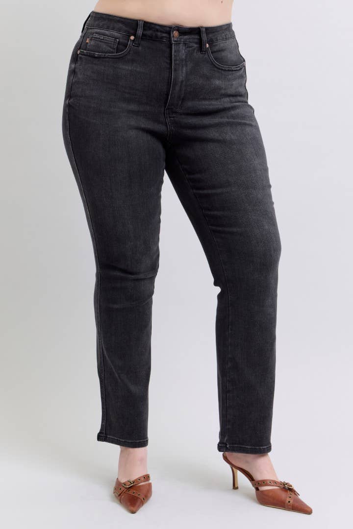 Judy Blue Plus Size High Waisted Tummy Control Bootcut Jeans