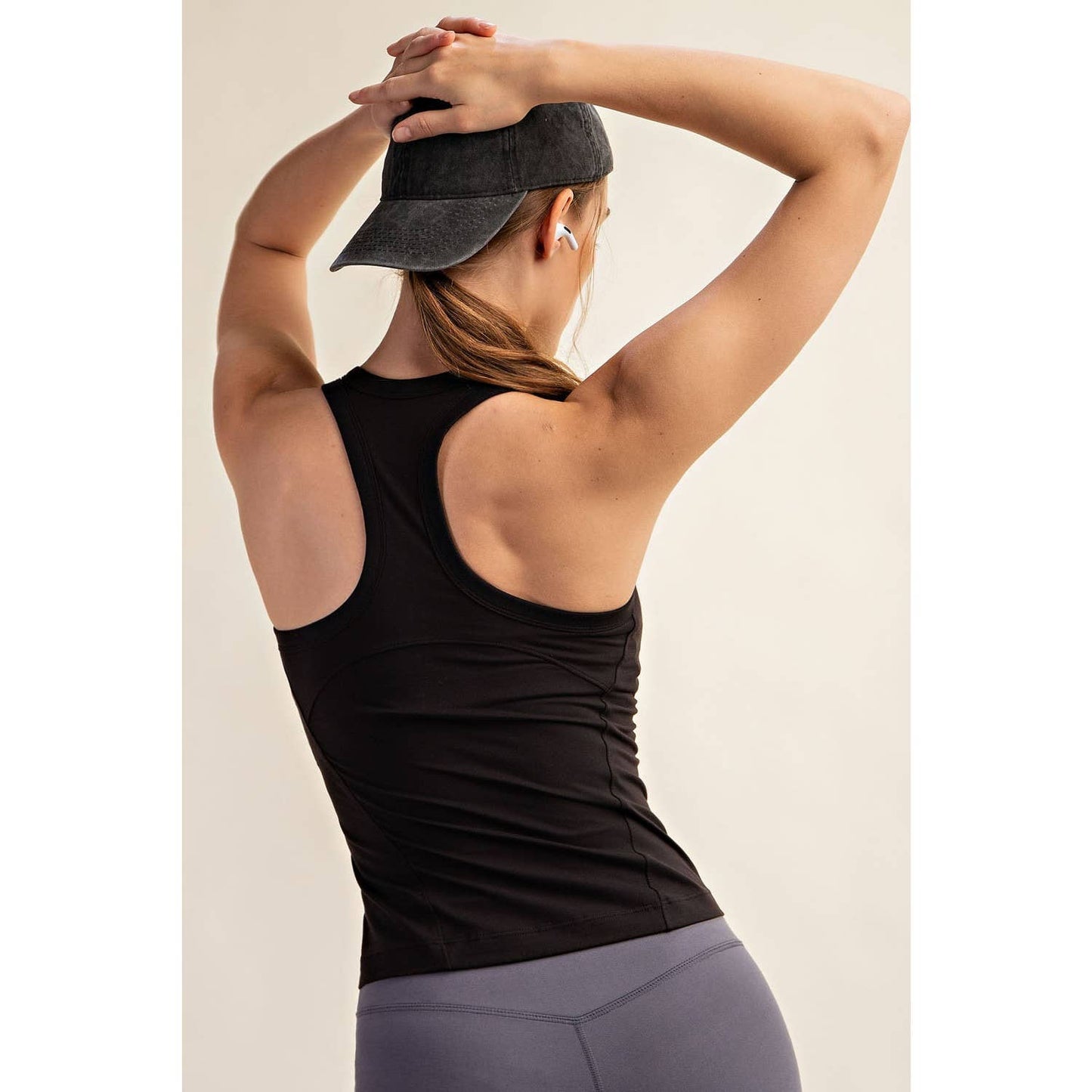 Butter Soft Racerback Tank with Built-In Bra