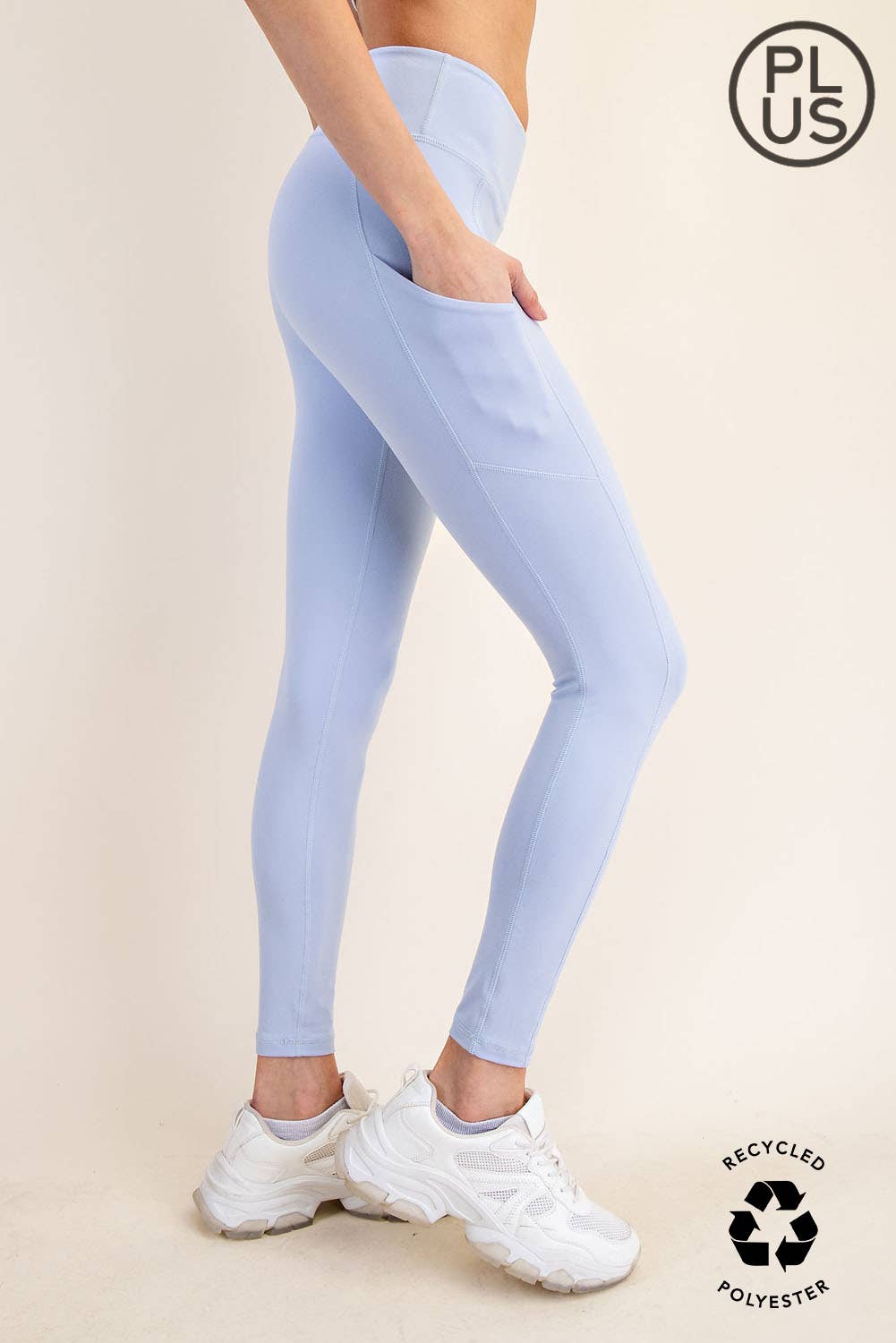 Butter Soft High Waist Full-Length Leggings with Pockets – Plus