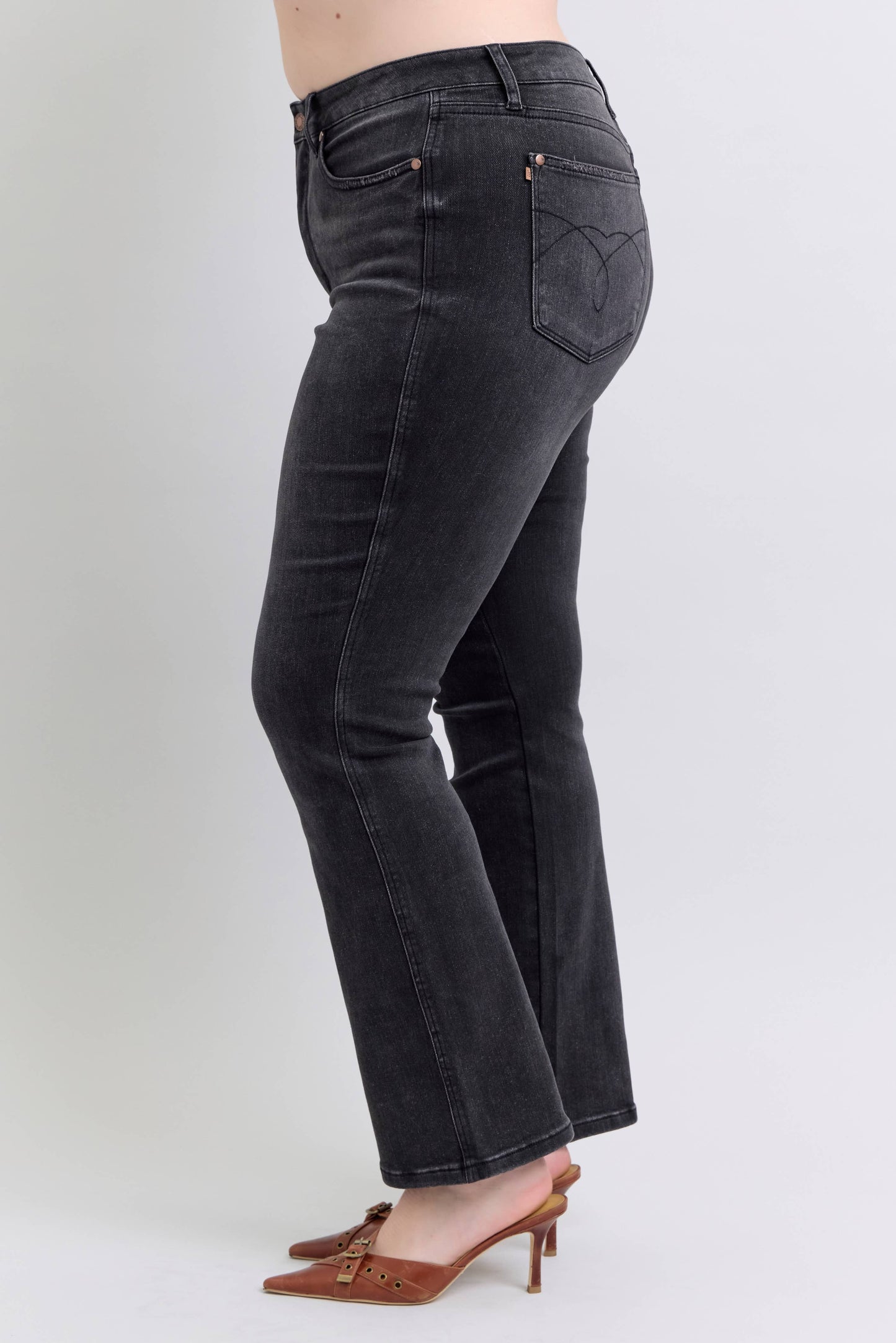 Judy Blue Plus Size High Waisted Tummy Control Bootcut Jeans