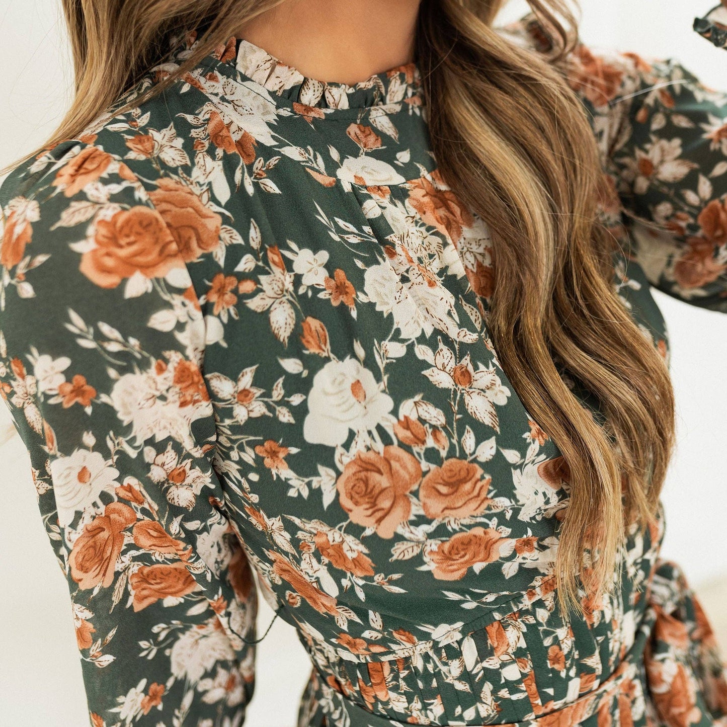 Oaklee Dress - Deep Emerald