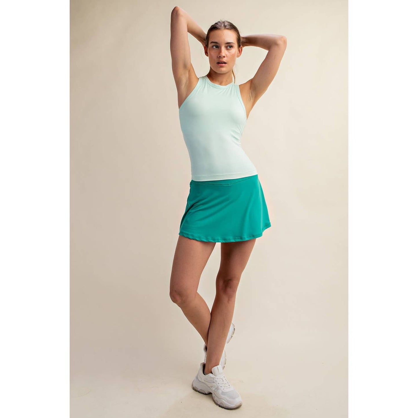 Butter Soft Racerback Tank with Built-In Bra