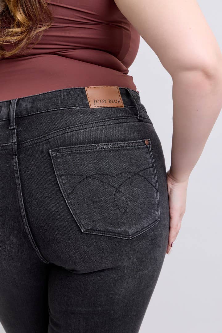 Judy Blue Plus Size High Waisted Tummy Control Bootcut Jeans