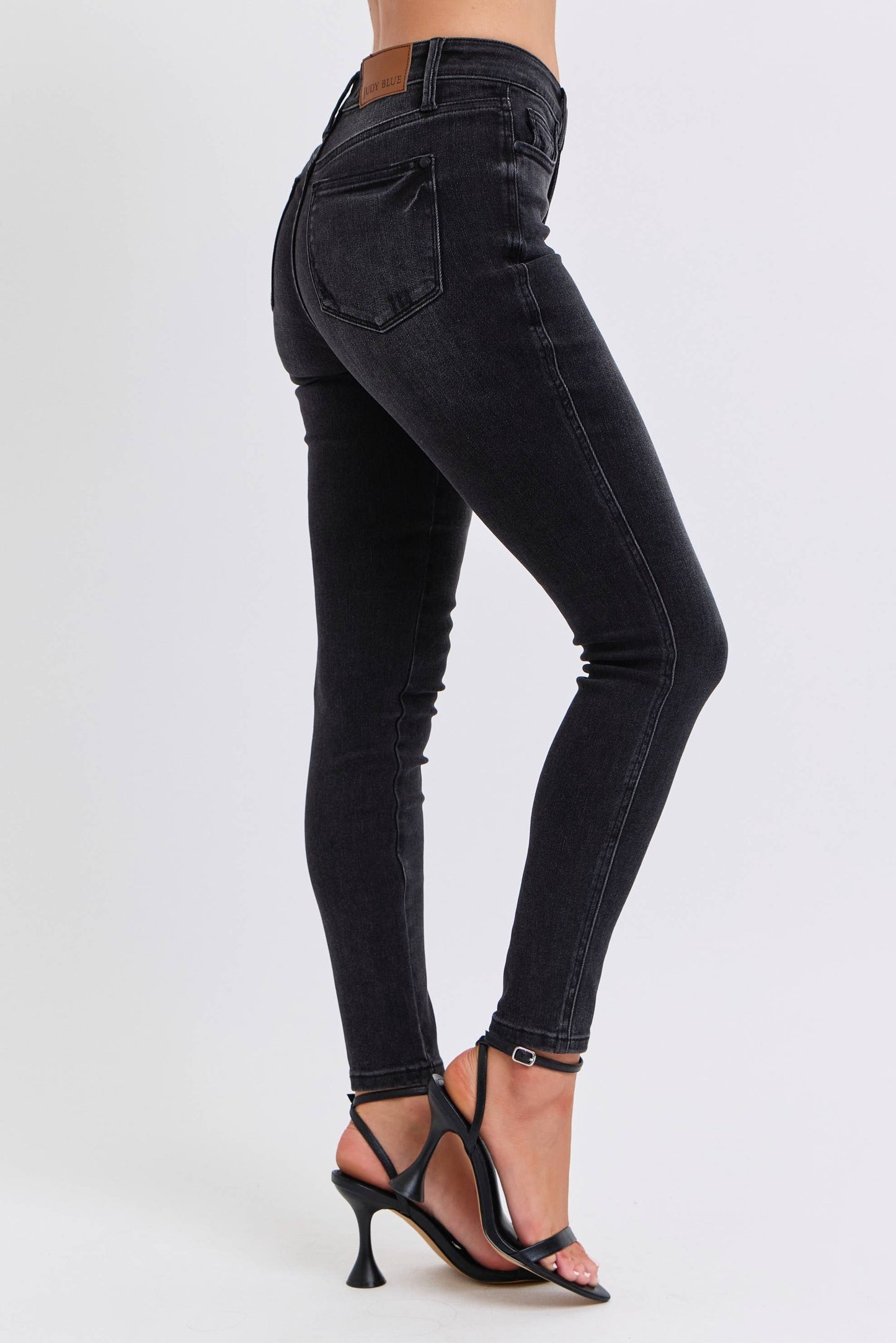MR Tummy Control Skinny Jeans by Judy Blue – Ankle Length