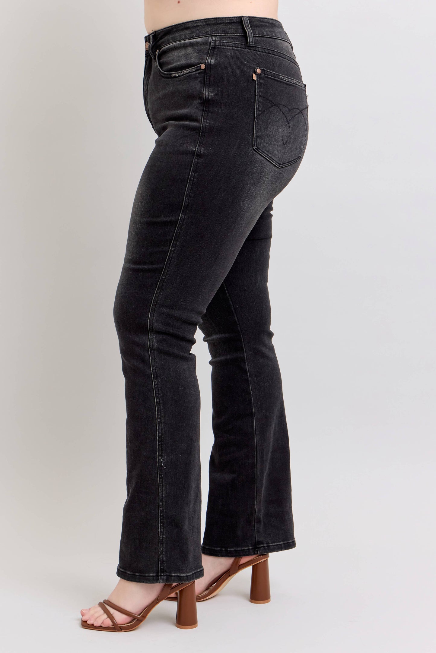 Judy Blue Plus Size High Waisted Tummy Control Bootcut Jeans
