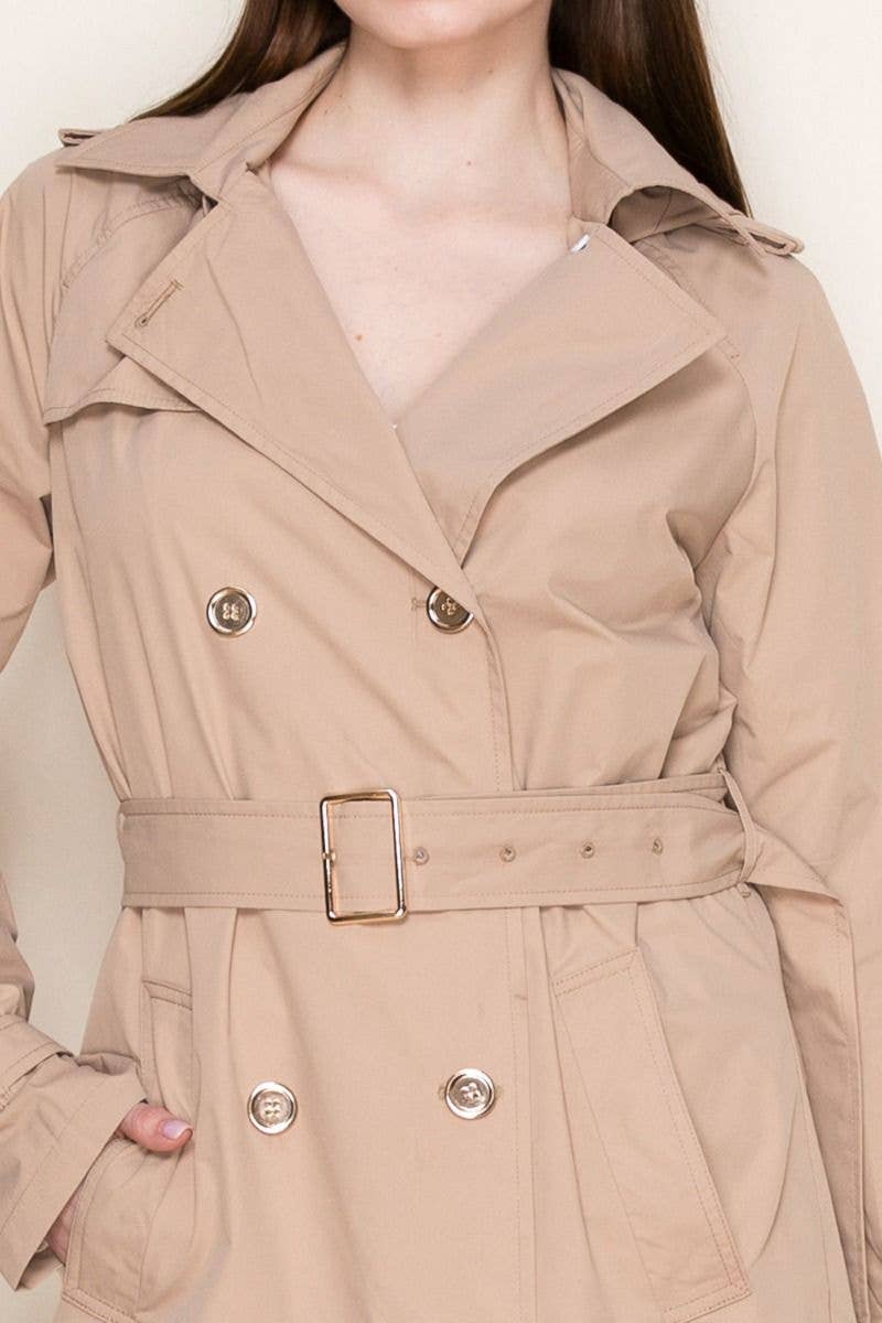 Long Sleeve Knit Belted Jacket with Pockets | Lightweight Layering Essential