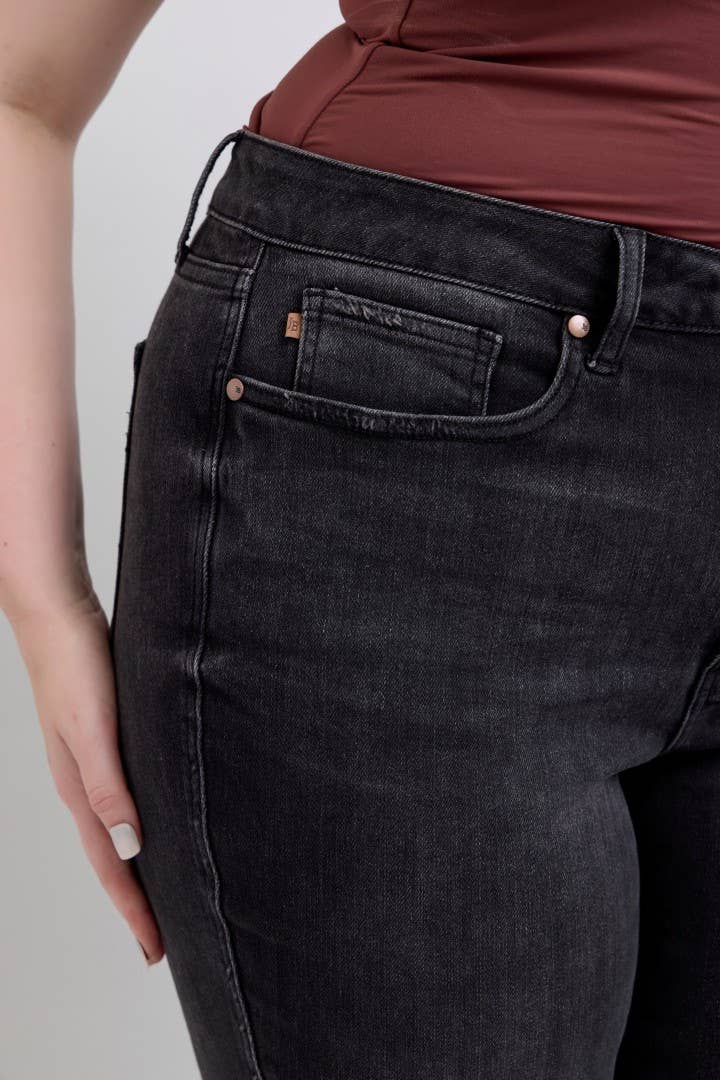 Judy Blue Plus Size High Waisted Tummy Control Bootcut Jeans