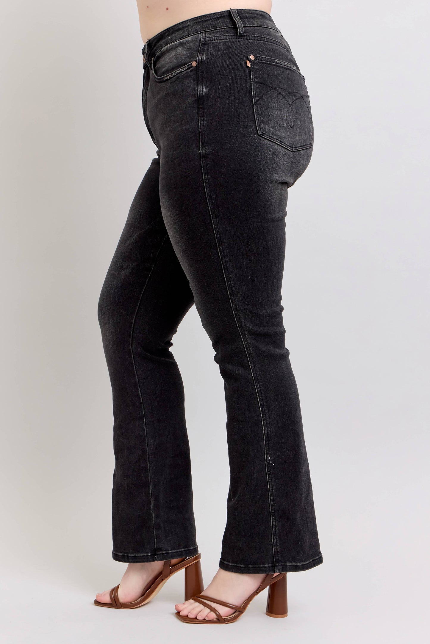 Judy Blue Plus Size High Waisted Tummy Control Bootcut Jeans