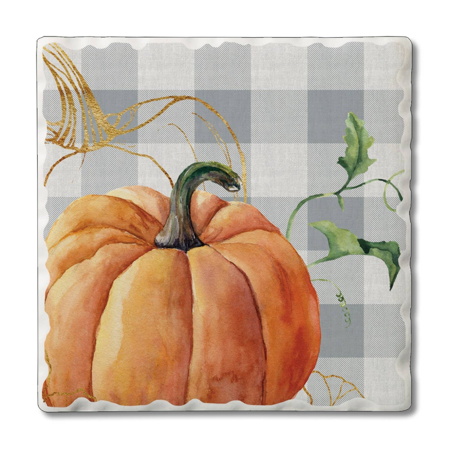 Autumn Cork Backed Coasters – 4" x 4" Drink Coasters for Stylish Surface Protection