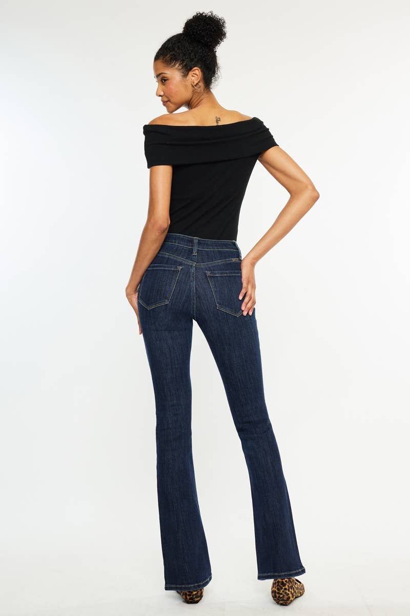 HIGH RISE BOOTCUT JEANS