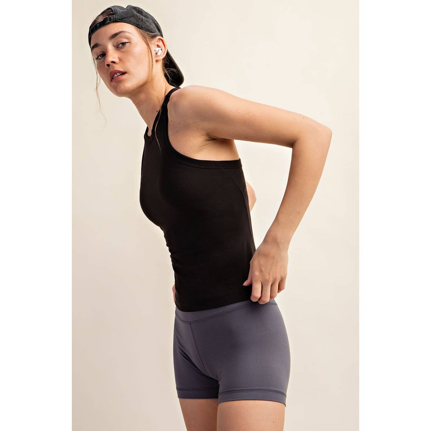 Butter Soft Racerback Tank with Built-In Bra
