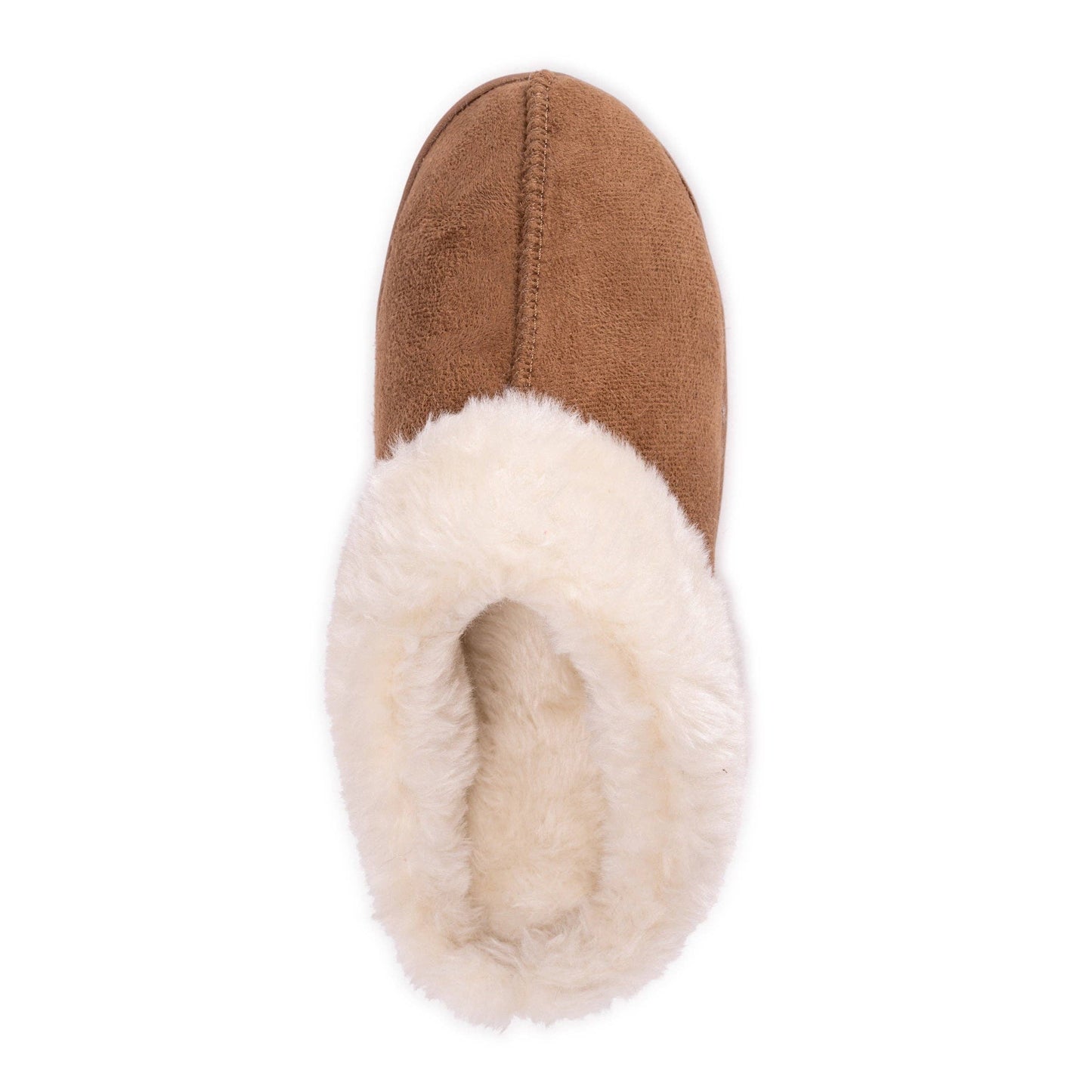 Muk Luks Women's Polysuede Clog - Cozy Faux Fur Indoor/Outdoor