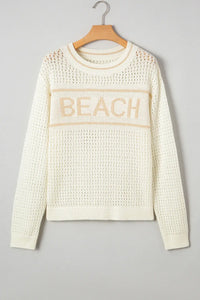 Beach Babe Lightweight Knit Sweater