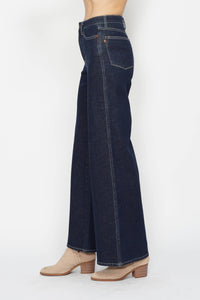 Judy Blue High Waisted Tummy Control Retro Wide Leg Jeans