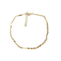 Ankle Bracelets - 14K Gold-Plated