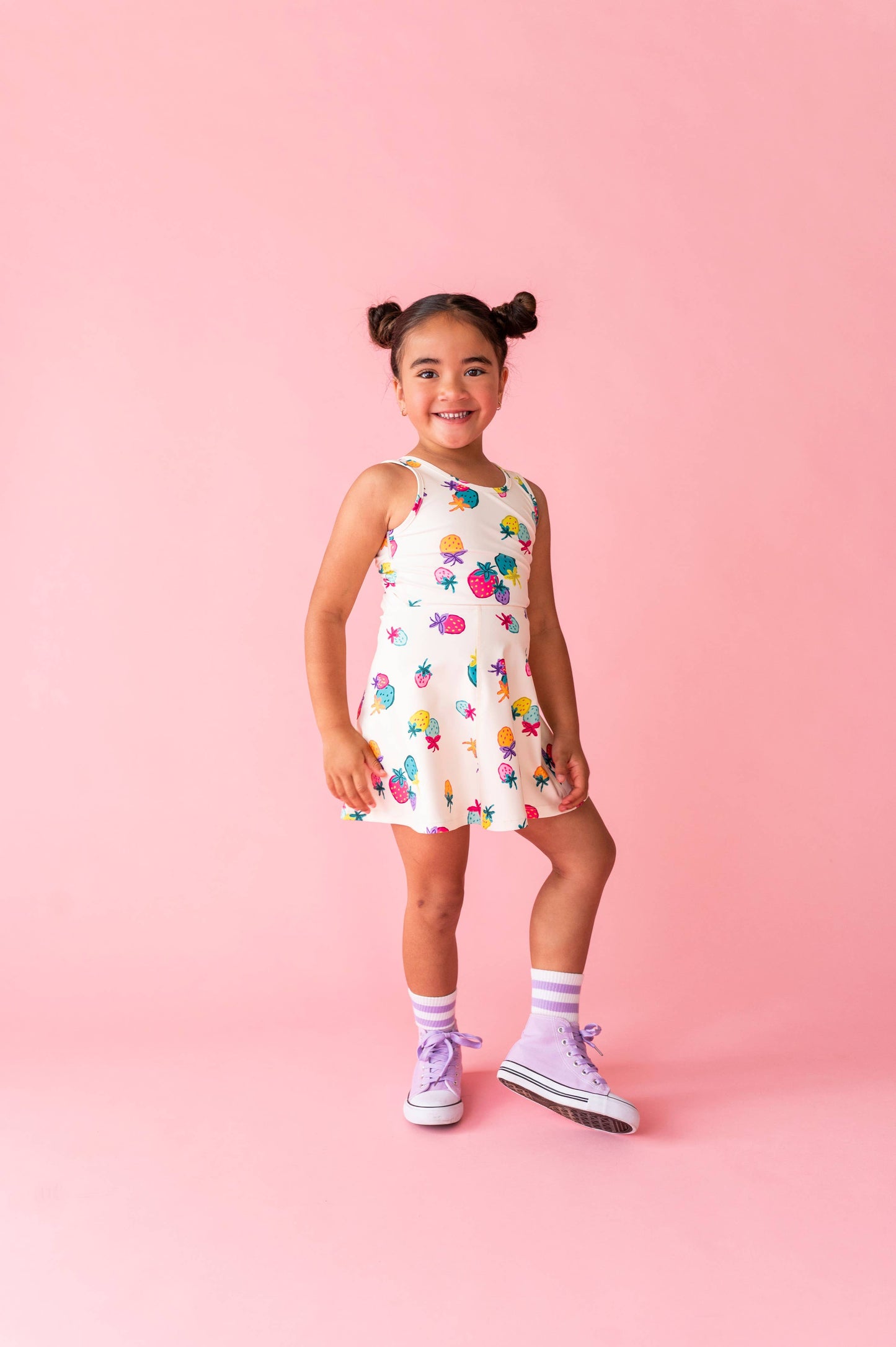 Sugar Berry | Twisty Back Active Dress (with shorts!) - COMING SOON!