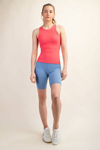 Butter Soft Racerback Tank with Built-In Bra
