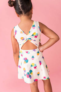Sugar Berry | Twisty Back Active Dress (with shorts!) - COMING SOON!