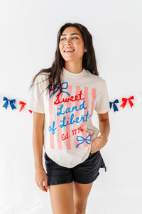 Sweet Land of Liberty | ADULT tees (FULL LENGTH)