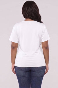 Basic Short Sleeve T-shirt - Plus Size