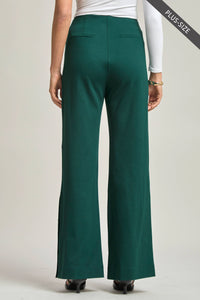 PLUS SIZE Magic Gala Button-Hem Pants