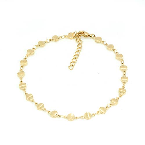 Ankle Bracelets - 14K Gold-Plated