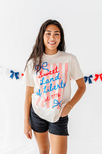 Sweet Land of Liberty | ADULT tees (FULL LENGTH)