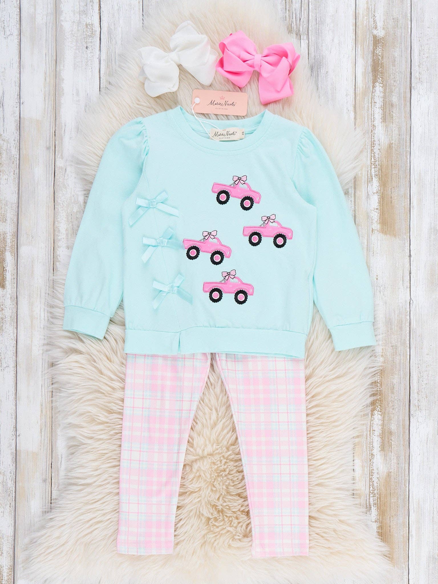 Miles of Smiles Embroidered Outfit