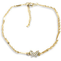 Ankle Bracelets - 14K Gold-Plated